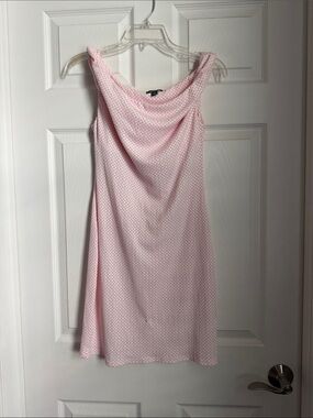 wild fable Light Pink Cowl Dress